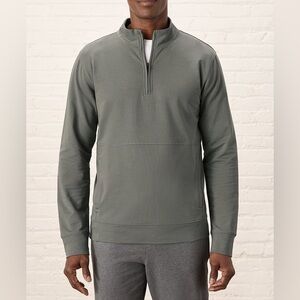 Pact Stash French Terry Quarter Zip